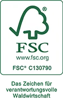 ICON FSC: Die Firma Haupt | derDekolieferant OHG bietet FSC-zertifizierte Holzprodukte